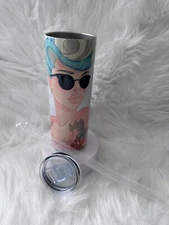 20 oz stainless steel tumbler Punk Princess 