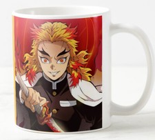 Demon Slayer Kyojuro Rengok - Kimetsu no Yaiba Coffee Mug - Cup - Anime - Manga 