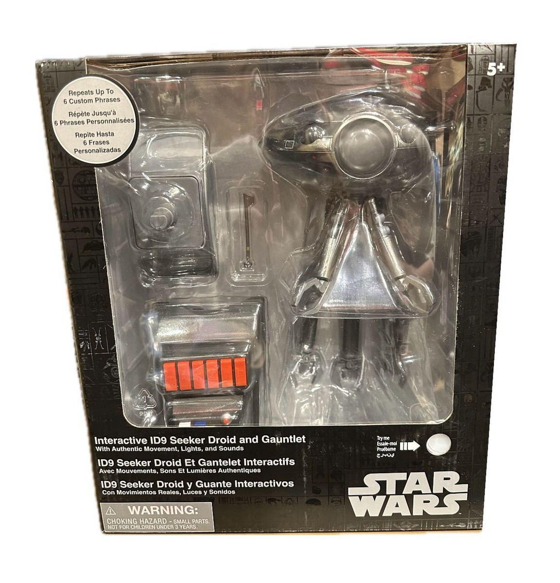 Disney Parks Star Wars Interactive ID9 Seeker Droid and Gauntlet