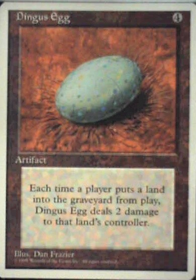 Dingus Egg - Fourth Edition: #315, Magic: The Gathering Nm R171
