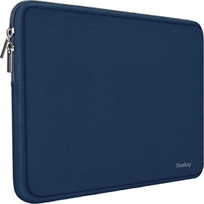 Laptop Sleeve 17 inch, Resistant Neoprene Laptop 17.3 inch Dark Blue