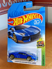 Hot Wheels 2018 Kmart Exclusive Lamborghini Aventador Miura Homage Blue