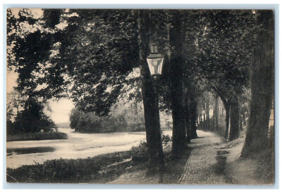 1920 Portion of Eider River Schleswig-Holstein Germany Antique Postcard