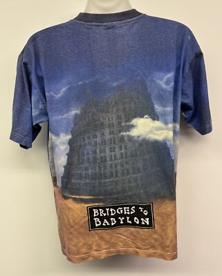Vintage 1998 The Rolling Stones Bridges to Babylon Tour All Over