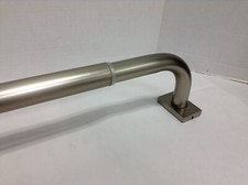 Pottery Barn Room Darkening Curtain Rod 1.25 med pewter 48-88 hidden connection