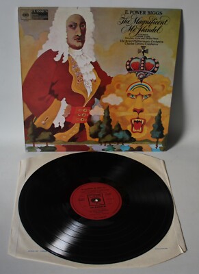 E. Power Biggs   The Magnificent Mr. Handel - 1970 Vinyl LP - CBS S 61230 - NM