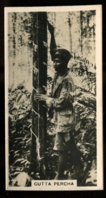 Tabakkarte, Carreras, MALAYAN INDUSTRIES, 1929, Gutta Percha, #6