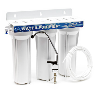 Naturewater NW-PR303 3-Stufenfilter Sedimentfilter Aktivkohleblock 2.5m Schlauch