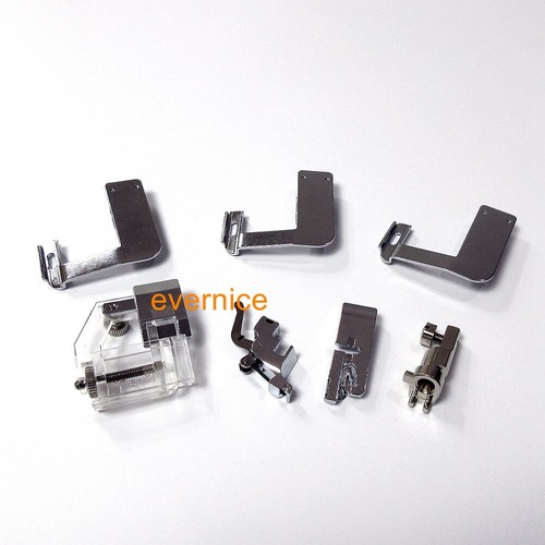 7 Pcs Bias Tape Rolled Hem Foot For Bernina Old Style 530 700 800 1006