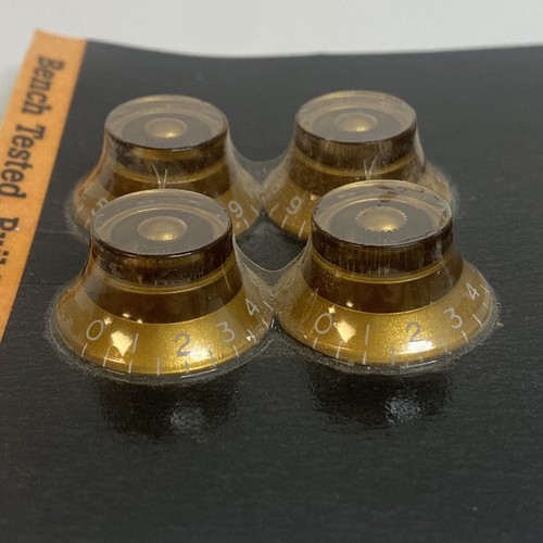 Gibson Gold Top Hat Knobs Lot of 4 PRHK020 eBay