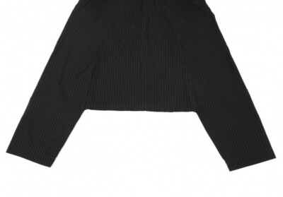 COMME des GARÇONS ストライクパンツ BLACK COMME des GARCONS Pinstripe Dropped Crotch Pants Size