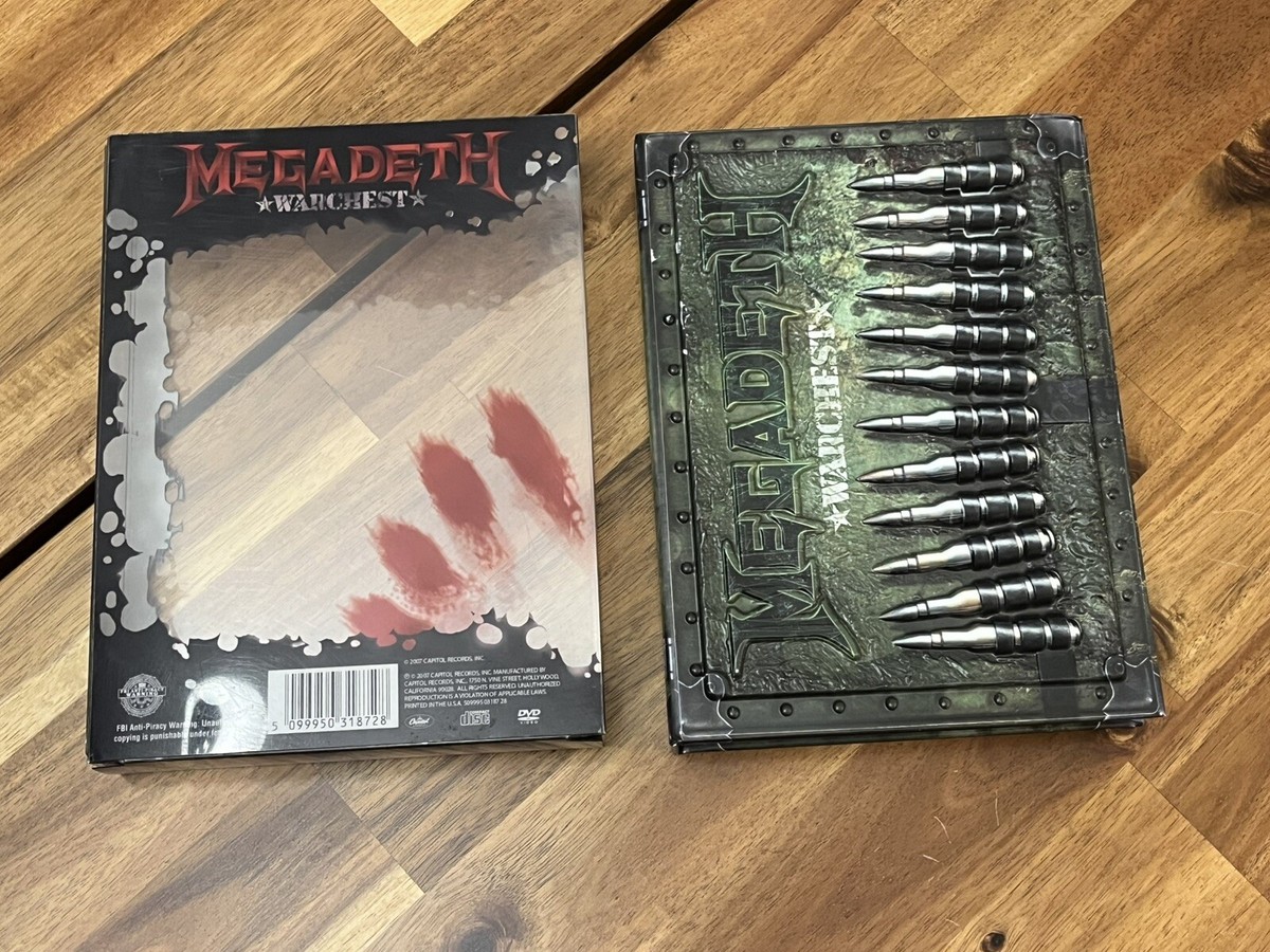 MEGADETH - Warchest 4 x CD + DVD 2007 | eBay