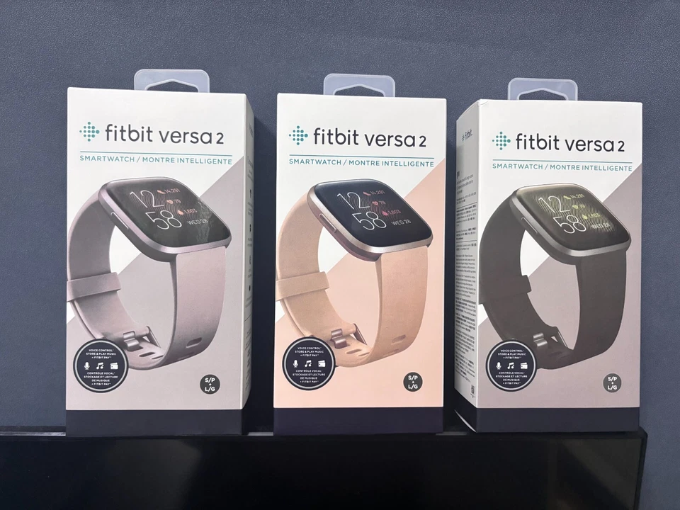 NEW Fitbit Versa 2 Health & Fitness Smartwatch Authentic Activity Tracker - Image 2 of 4