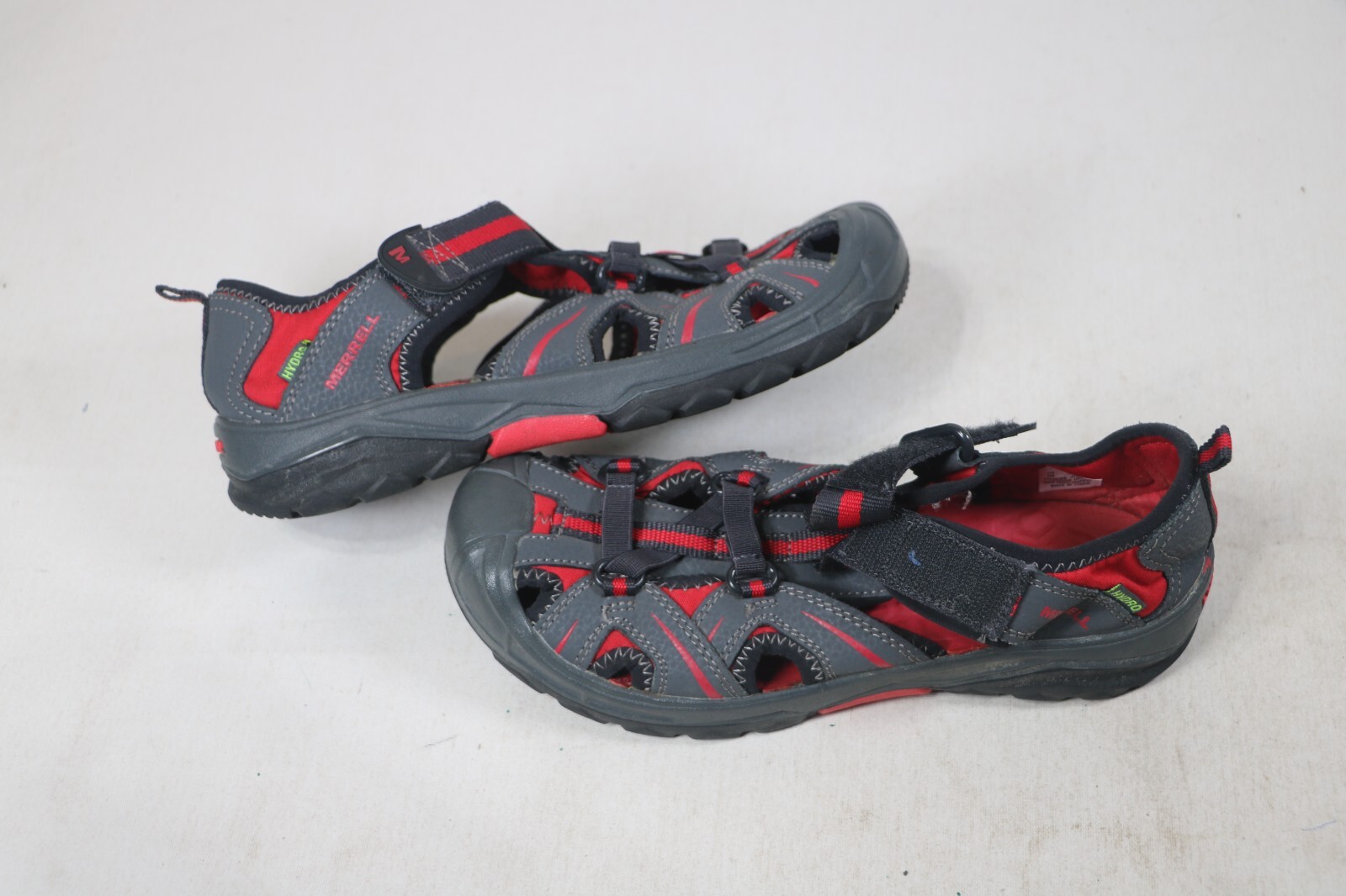 MERRELL Hydro scarpe sandali da trekking acqua donna rosso e grigio MY55688 taglia 4M