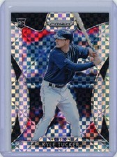 2019 Panini Prizm Power Plaid KYLE TUCKER Rookie /75 - Houston Astros