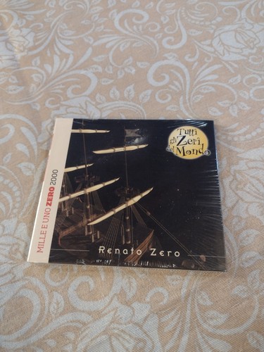 RENATO ZERO TUTTI GLI ZERI DEL MONDO MINA MILLE E UNO ZERO CD EDITORIALE NUOVO