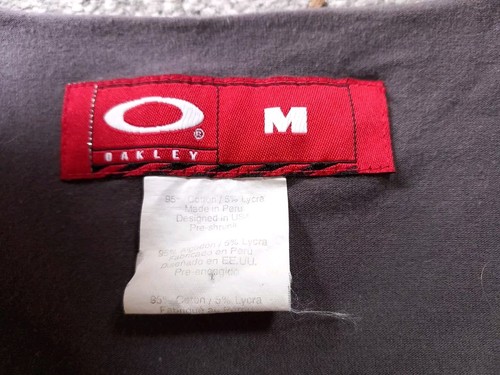 Ladies Oakley Grey/white Long Sleeved Top Size M. - Picture 2 of 3