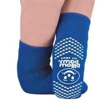 2 Pairs of Pillow Paws #1099-001 Terries Bariatric Slipper Socks Royal Blue 3XL