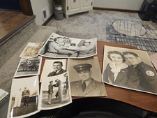 8 Vintage Military Photo Photograph Picture Snapshot D6 