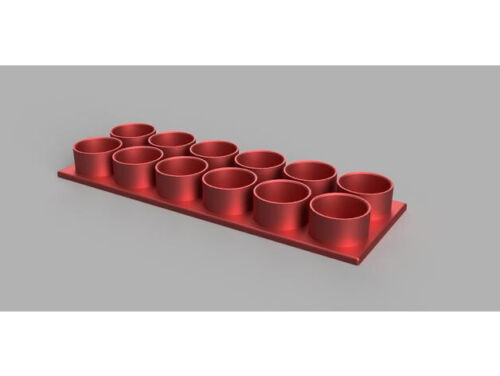 Lee Bullet Sizer Organizer - 3D-gedruckt SCHWARZ - Bild 5 von 5