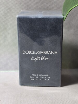 Light Blue by Dolce & Gabbana 1.3 oz EDT Cologne for Men New In Box