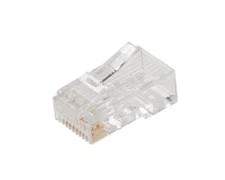 Steren Modular Plug 8C RJ45 Cat6 Round Solid UL