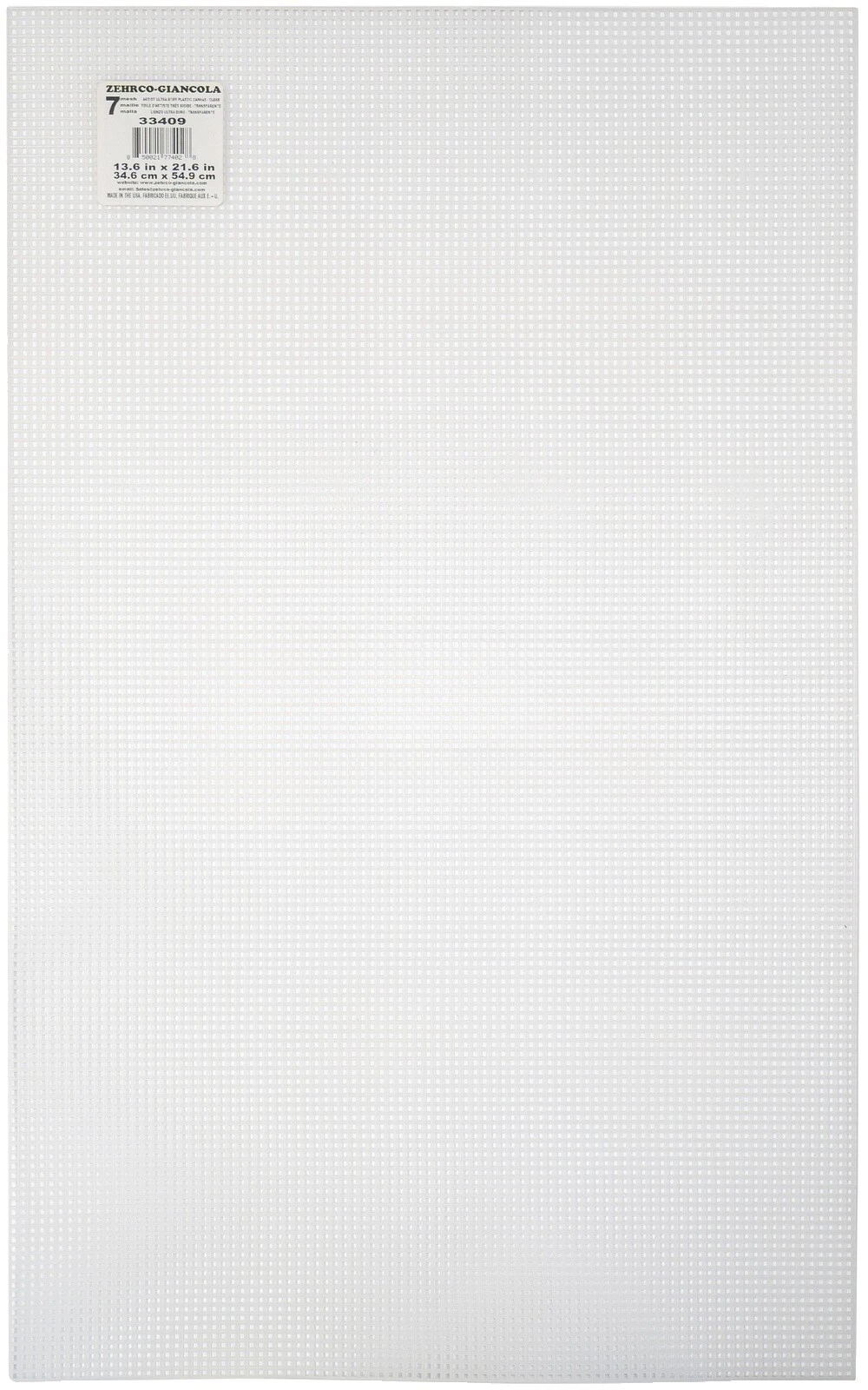 Darice Ultra-Stiff Hand Embroidery Needlepoint Canvas