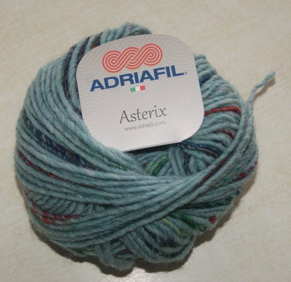 Pelote Laine Adriafil asterix vert d eau - Photo 1/1