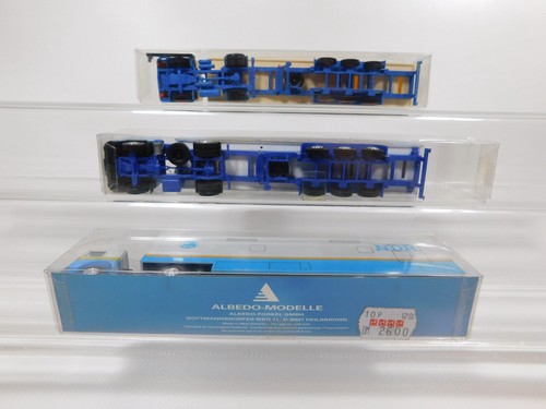 Cg600-0,5# 3x Albedo (Herpa) H0/1:87 Sz: Man Ndr/Marienkirche + Mb Warsteiner - Picture 3 of 5