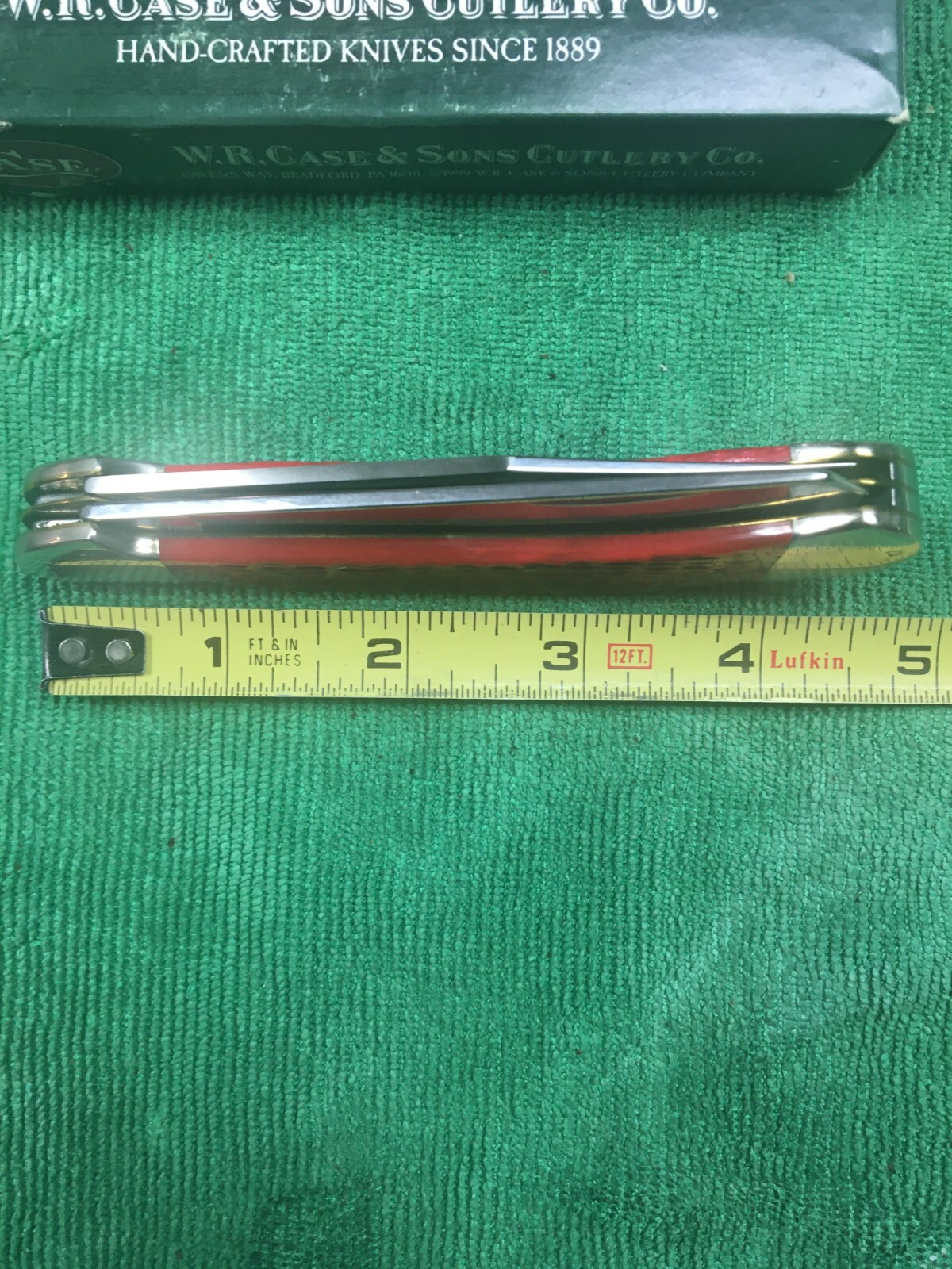 CASE XX Jumbo Saddlehorn Trapper 1999 NKCA knife eBay