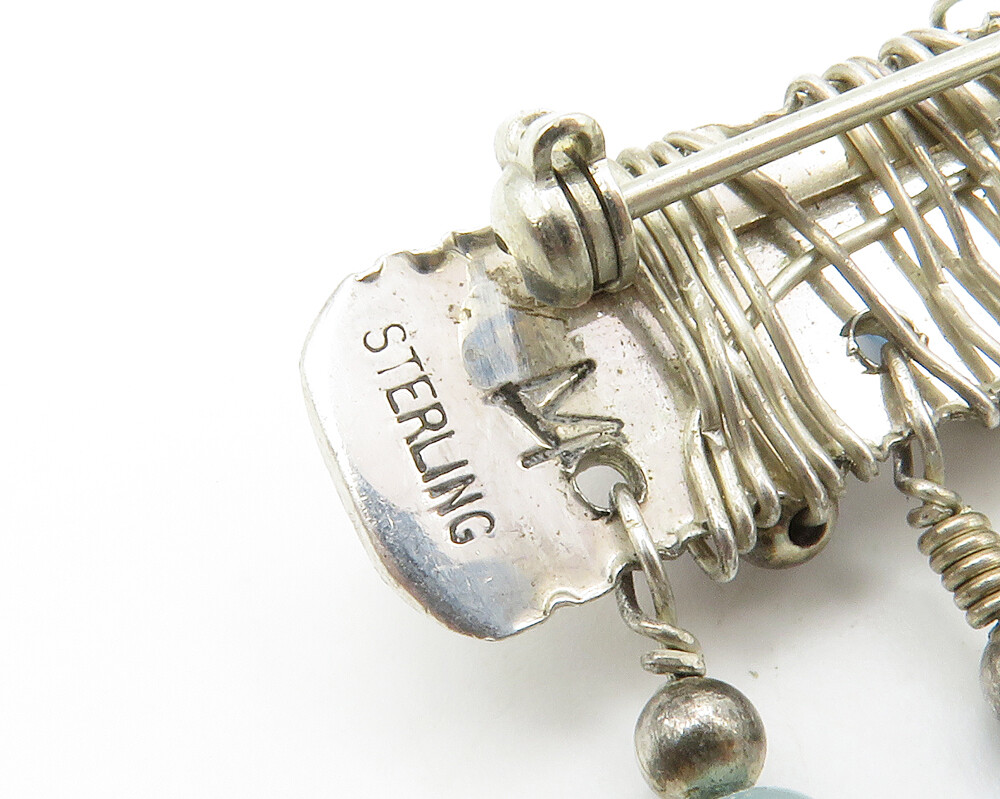 PETE NAVAJO 925 Silver Vintage Amethyst & To… Gem