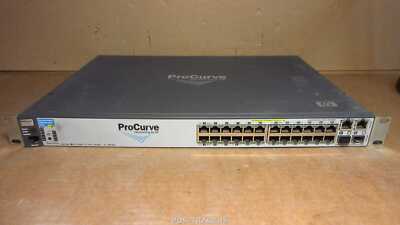 HP J9087A 2610-24-PWR PoE Switch 24-Port 10/100 + 2x SFP - INCL RACK MOUNT EARS