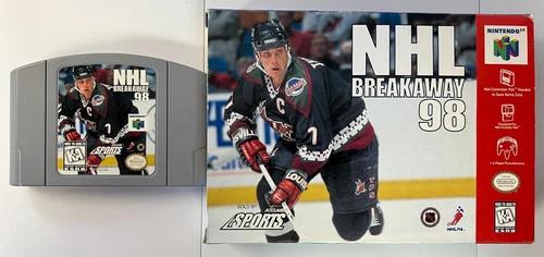 NHL Breakaway 98  ~ Nintendo 64 ~ N64 ~ No Shirt ~ Used ~ Excellent