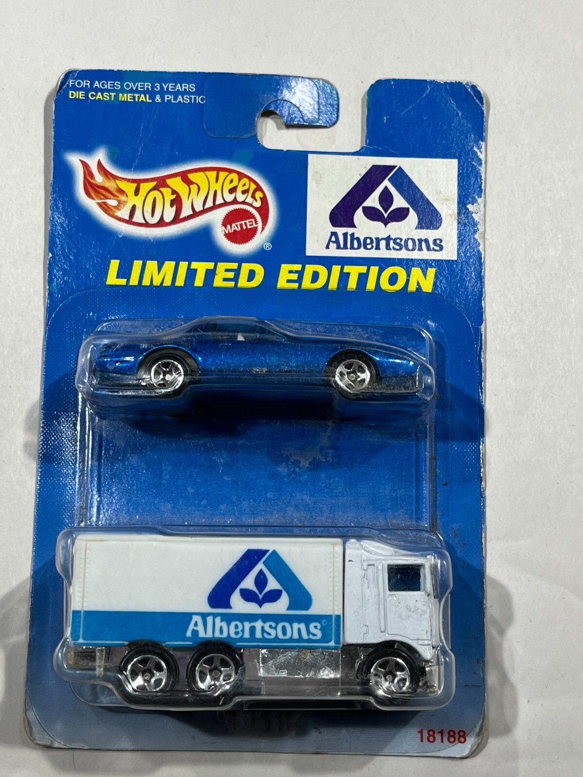 1997 Hot Wheels Albertsons Limited Edition HIGHWAY HAULER And FIREBIRD - #18188