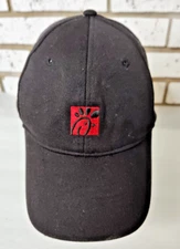 Chick-fil-a Employee Hat Oobe Team Style Work Wear Baseball Cap Black Red Logo