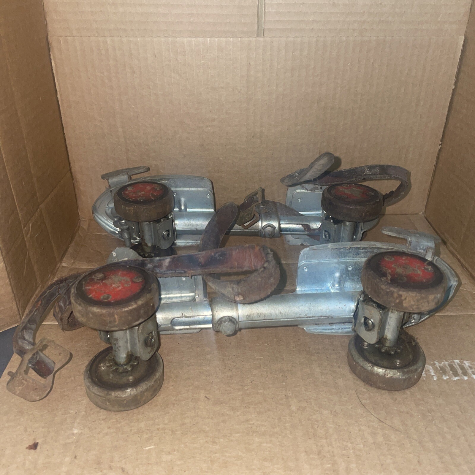 Vintage Super Skates Metal Steel Roller Skates *Adjustable eBay