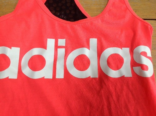adidas climalite womens vest runnning gym size uk small