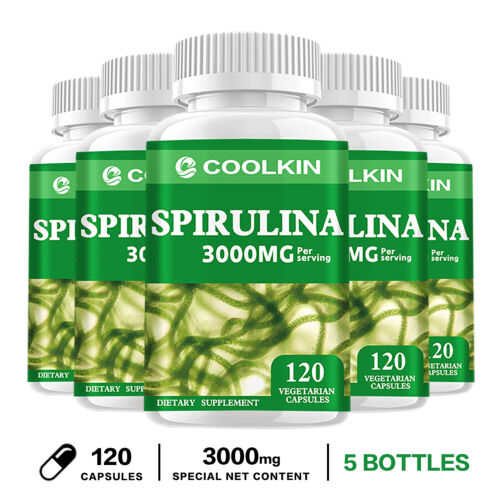 Spirulina 3000mg - Immune Support Supplements, Promote Metabolism, Antioxidant - Picture 13 of 13