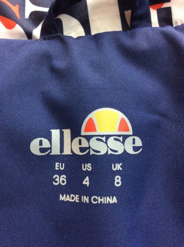 ELLESSE YARNOLD SKI WOMENS BLUE QUILTED PUFFER JACKET HOOD UK 8 RRP £160 MC - Picture 9 of 14