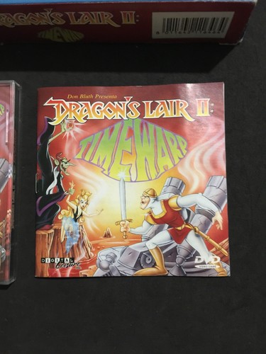 DRAGON'S LAIR II TIMEWARP DVD PC BIG BOX CD ROM ITALIENISCHER FÜHRER GEBRAUCHT - Bild 8 von 10