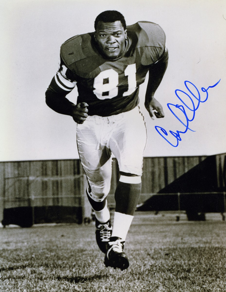 CARL ELLER Minnesota Vikings HOF'er Signed B/W 8X10 #1 W/COA | eBay