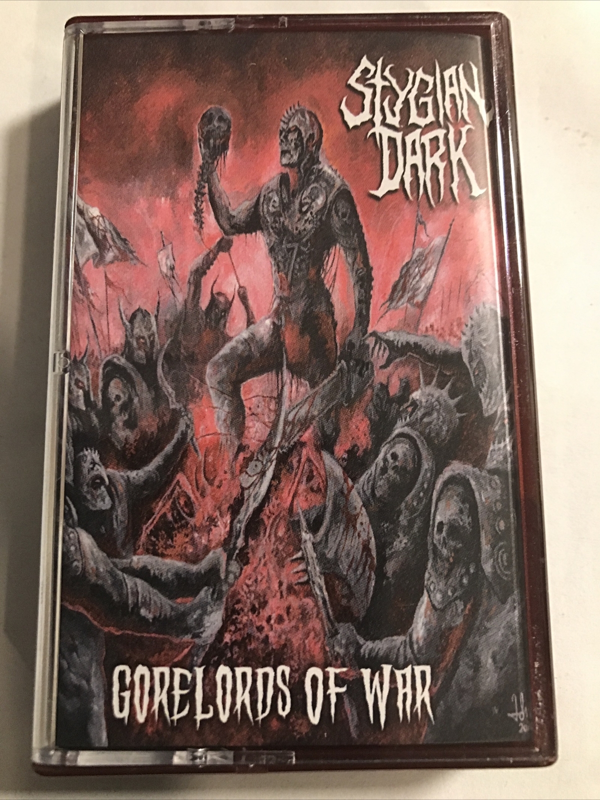Stygian Dark Gorelords of War Cassette 2021 Funeral Hymns Records