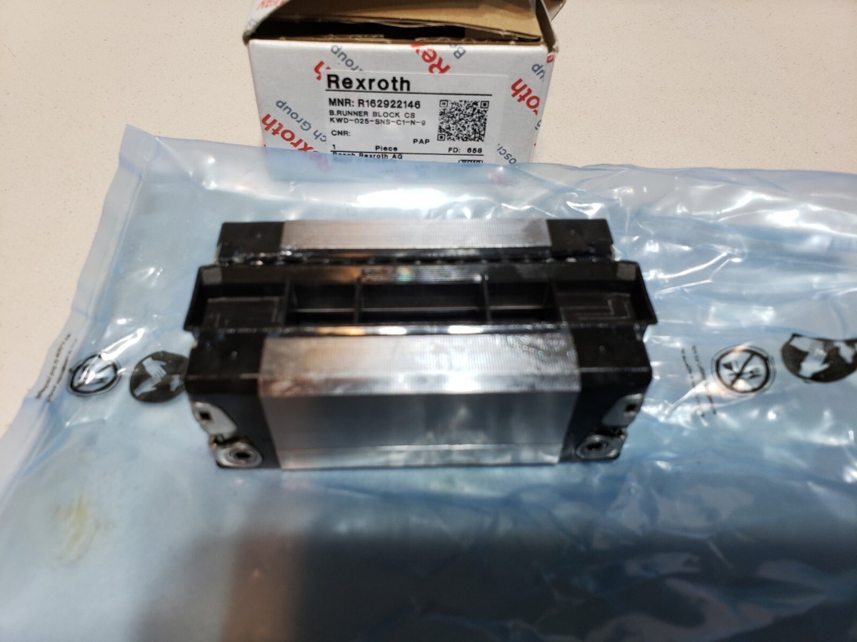 Bosch Rexroth B. Runner Block R162922146 Slimline Linear Bosch Rexroth B. Runner Block R162922146 Slimline Linear