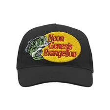 Neon Genesis Evangelion Inspired Embroidered, Cotton Dad Style Hat Cap Baseball