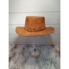 Leather Hat Handmade Leather Western Cowboy Hat Handcrafted