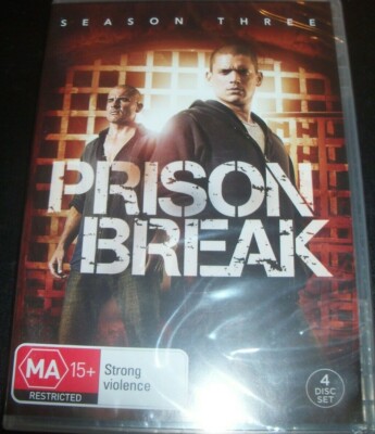 Prison Break The Complete Season Three 3 (Australia Region 4) DVD   New