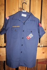 Boy Scouts of America BSA Youth Shirt Blue Cub Large