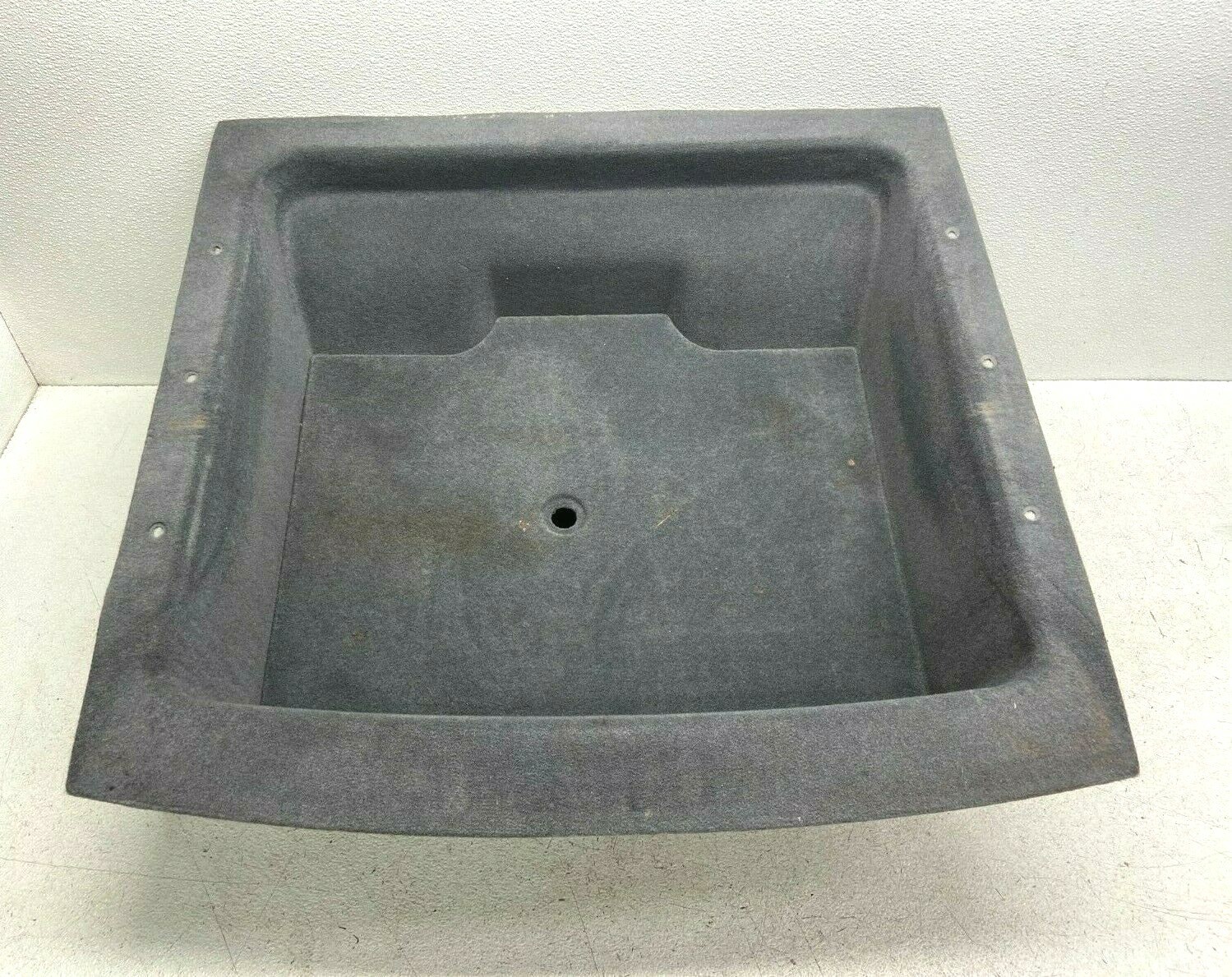 03-07 MASERATI QUATTROPORTE M139 SPARE TIRE COMPARTMENT TRAY CARGO TRUNK 501 OEM
