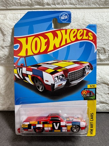 Hot Wheels HW Art Cars Blue Boom Box 9/10 - 1:64 Scale Die-Cast Car, 199/250, Scan & Race Card - View #9