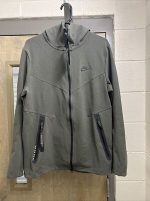 Nike Sportswear Tech Fleece Pack Full Zip Hoodie Gray Men's Size